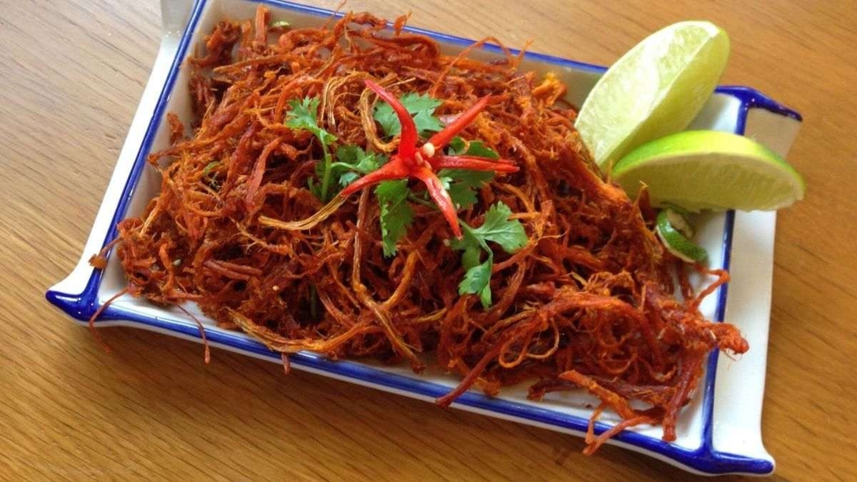 hướng dẫn chi tiết cách làm thịt bò khô sợi