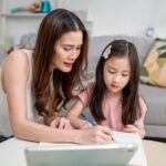 trẻ em với việc học tập