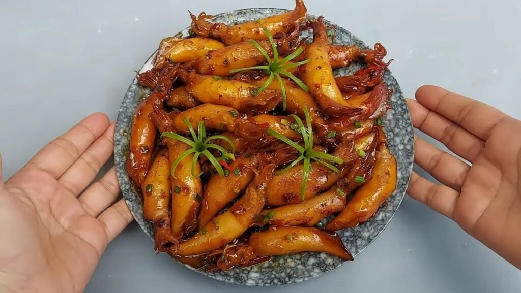 cách làm mực rim nước mắm