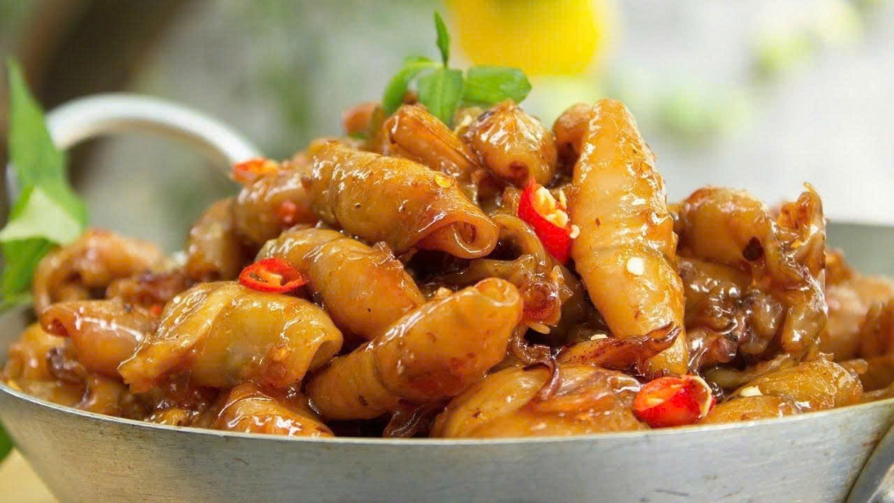 cách làm mực rim nước mắm me