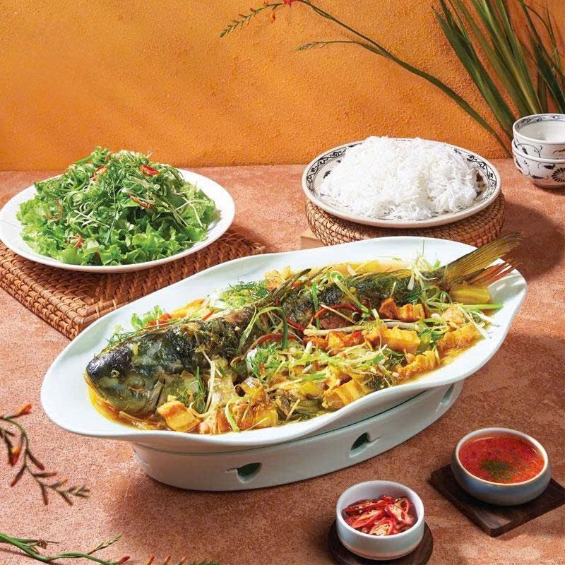 cách nấu cá chép om dưa​ và thưởng thức đúng chuẩn