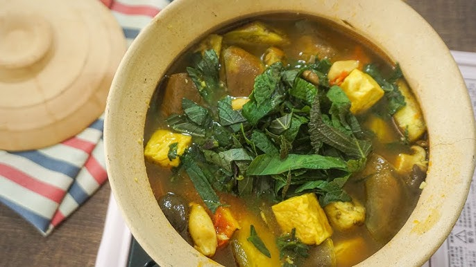 cách nấu canh cà bung​ cho người ăn chay