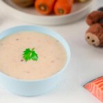 cách nấu cháo cá hồi​