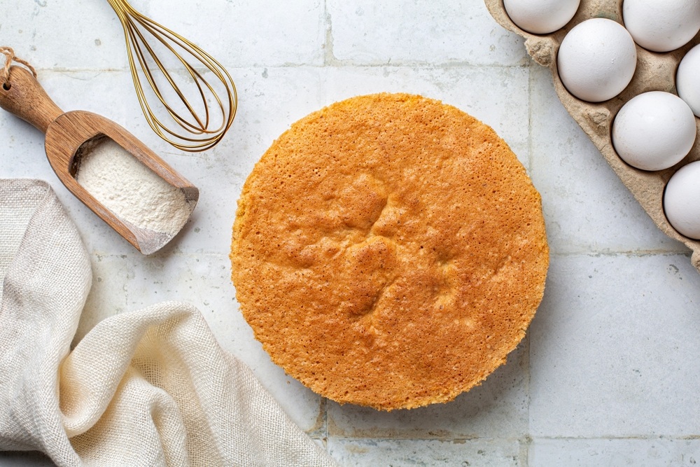 thực đơn tăng cân gồm bánh bông lan