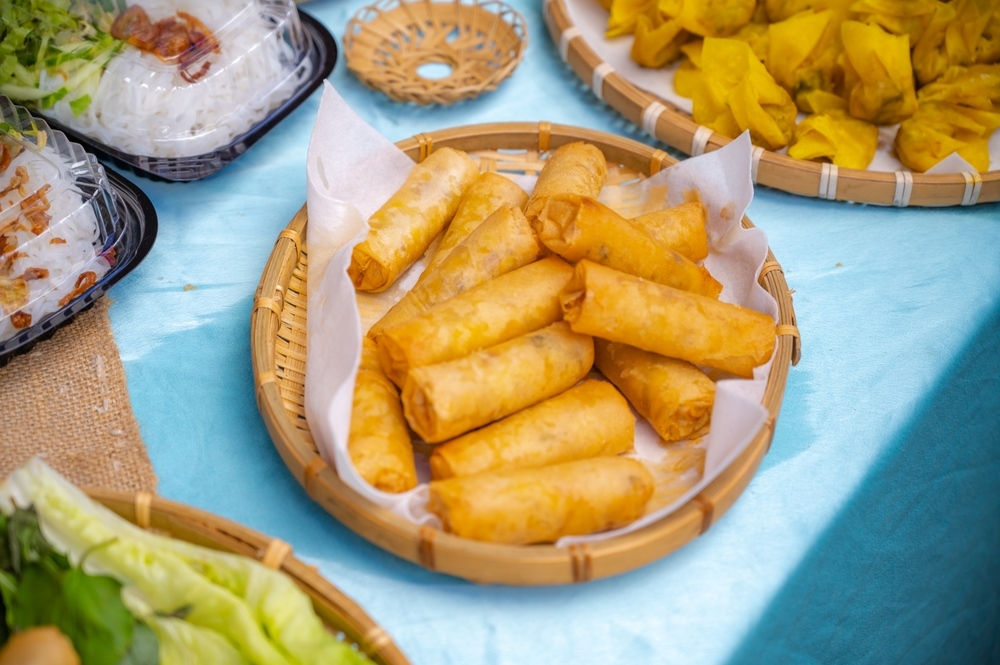 cách làm chả giò chay