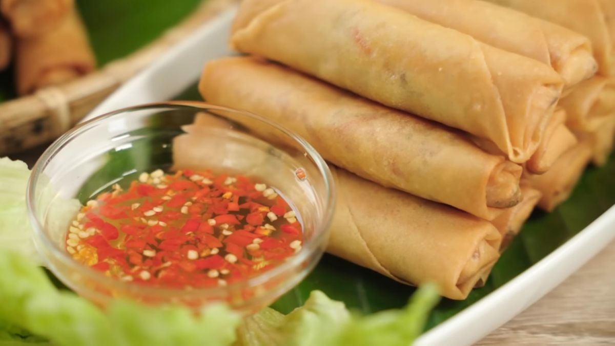 cách làm chả giò chay và nước chấm hấp dẫn cách làm chả giò chay và nước chấm