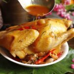 cách làm gà hấp mắm nhĩ​