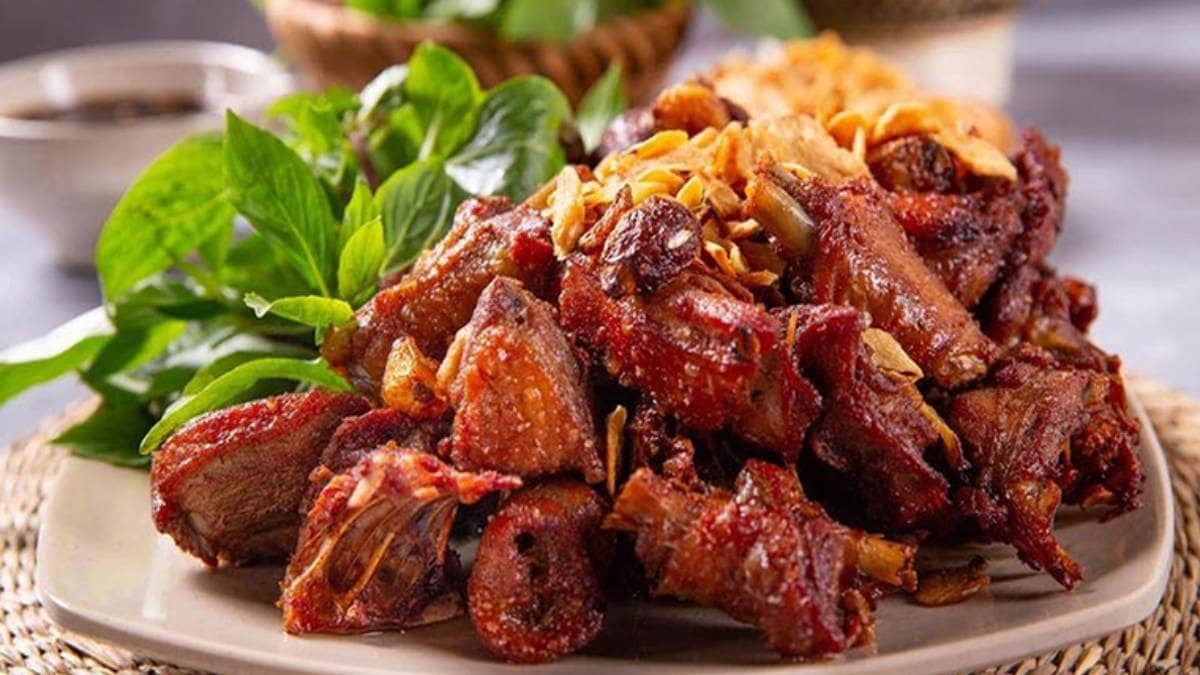 cách làm ngan cháy tỏi tại nhà